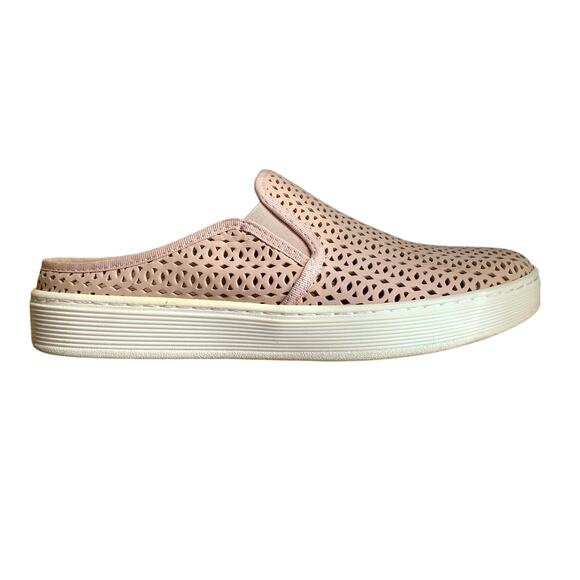 SOFFT Women’s Slip-On Leather Sneaker Padded Slides Somers II Taupe/Blush SIZE 9 - Picture 4 of 14